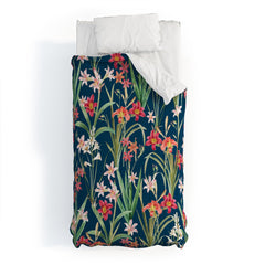 83 Oranges Blossom Botanical Comforter