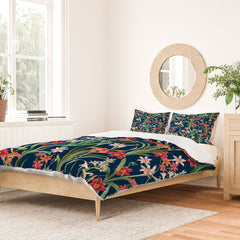 83 Oranges Blossom Botanical Duvet Cover