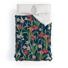 83 Oranges Blossom Botanical Duvet Cover