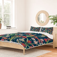 83 Oranges Blossom Botanical Duvet Cover