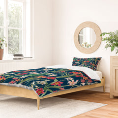 83 Oranges Blossom Botanical Duvet Cover