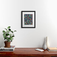 83 Oranges Blossom Botanical Framed Art Print