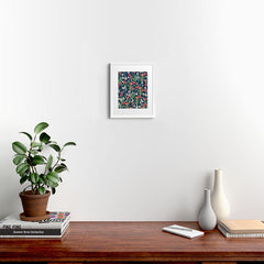 83 Oranges Blossom Botanical Framed Art Print