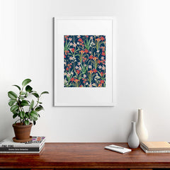 83 Oranges Blossom Botanical Framed Art Print
