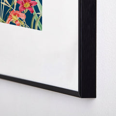 83 Oranges Blossom Botanical Metal Framed Art Print