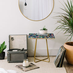83 Oranges Blossom Botanical Side Table