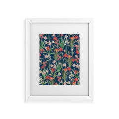 83 Oranges Blossom Botanical Framed Art Print