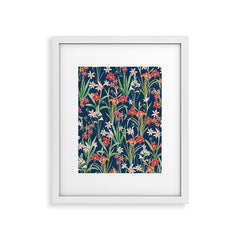 83 Oranges Blossom Botanical Framed Art Print
