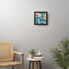 83 Oranges Blossomed Garden Framed Wall Art
