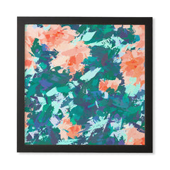 83 Oranges Blossomed Garden Framed Wall Art