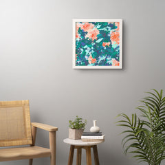 83 Oranges Blossomed Garden Framed Wall Art