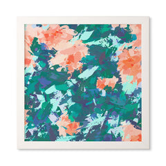 83 Oranges Blossomed Garden Framed Wall Art