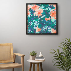 83 Oranges Blossomed Garden Framed Wall Art