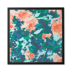 83 Oranges Blossomed Garden Framed Wall Art