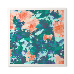 83 Oranges Blossomed Garden Framed Wall Art