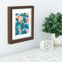 83 Oranges Blossomed Garden Recessed Framing Rectangle