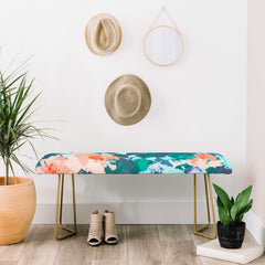 83 Oranges Blossomed Garden Bench
