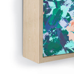 83 Oranges Blossomed Garden Framed Mini Art Print