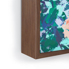 83 Oranges Blossomed Garden Framed Mini Art Print
