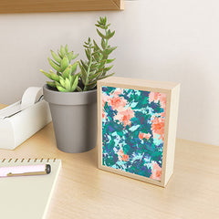 83 Oranges Blossomed Garden Framed Mini Art Print