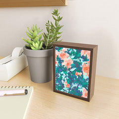 83 Oranges Blossomed Garden Framed Mini Art Print