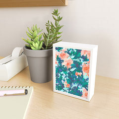 83 Oranges Blossomed Garden Framed Mini Art Print