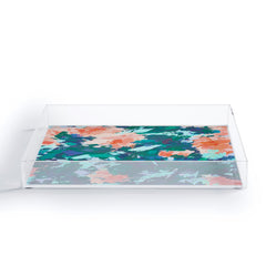 83 Oranges Blossomed Garden Acrylic Tray
