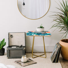 83 Oranges Blossomed Garden Side Table
