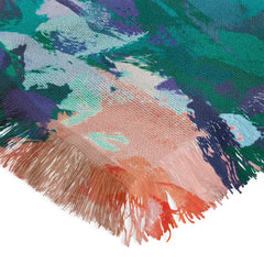 83 Oranges Blossomed Garden Throw Blanket