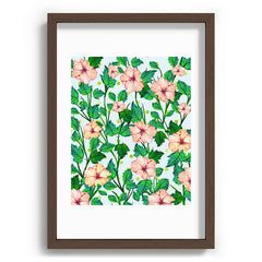 83 Oranges Blush Blossom Recessed Framing Rectangle