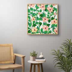 83 Oranges Blush Blossom Framed Wall Art