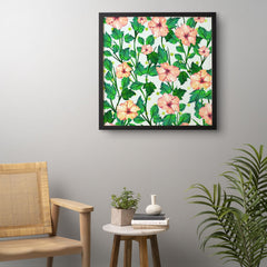 83 Oranges Blush Blossom Framed Wall Art