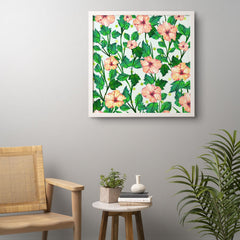 83 Oranges Blush Blossom Framed Wall Art