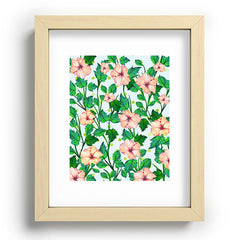 83 Oranges Blush Blossom Recessed Framing Rectangle