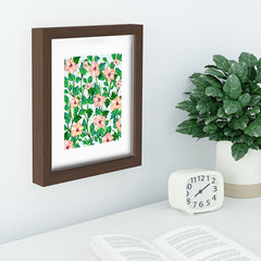 83 Oranges Blush Blossom Recessed Framing Rectangle