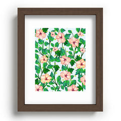 83 Oranges Blush Blossom Recessed Framing Rectangle