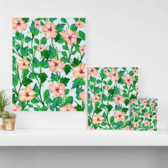 83 Oranges Blush Blossom Art Canvas