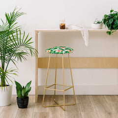 83 Oranges Blush Blossom Bar Stool