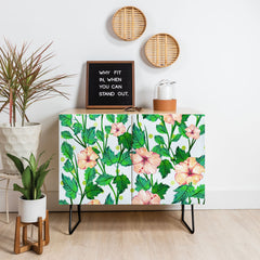 83 Oranges Blush Blossom Credenza