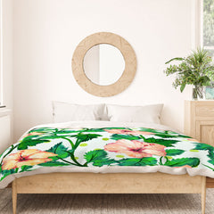 83 Oranges Blush Blossom Duvet Cover