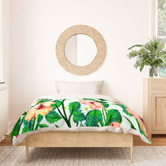 83 Oranges Blush Blossom Duvet Cover