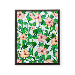 83 Oranges Blush Blossom Art Canvas