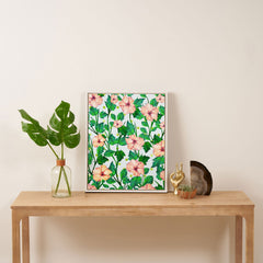 83 Oranges Blush Blossom Art Canvas
