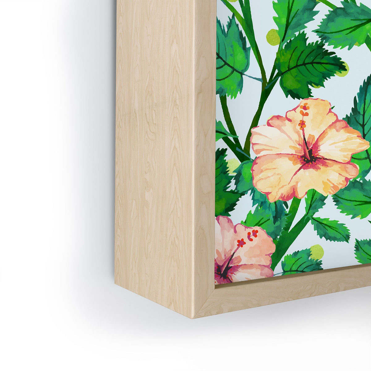 83 Oranges Blush Blossom Framed Mini Art Print