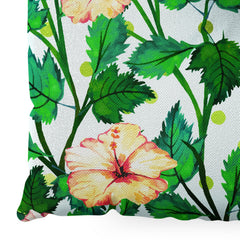 83 Oranges Blush Blossom Floor Pillow Square