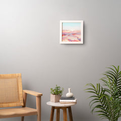83 Oranges Blush Clouds Framed Wall Art