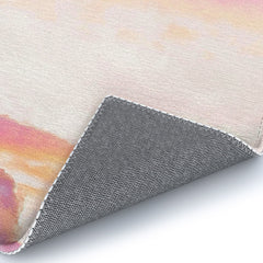 83 Oranges Blush Clouds Area Rug