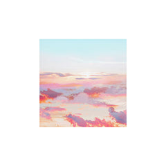 83 Oranges Blush Clouds Art Print