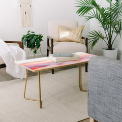 83 Oranges Blush Clouds Coffee Table