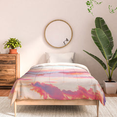 83 Oranges Blush Clouds Comforter